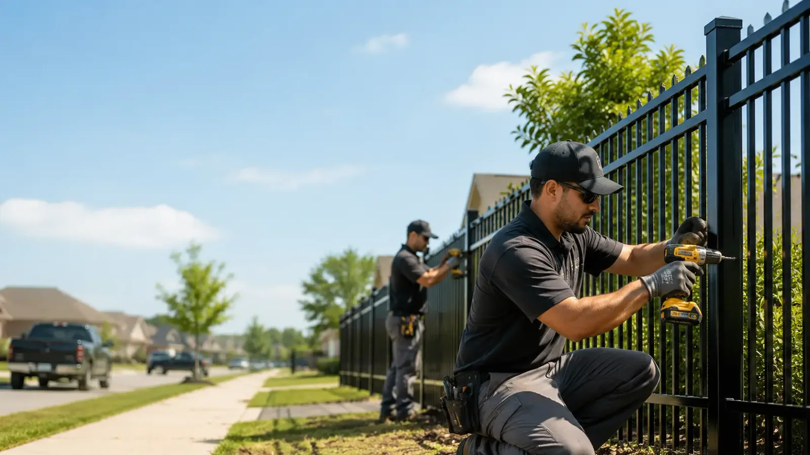Metal Fence Installation in Copper City, MI